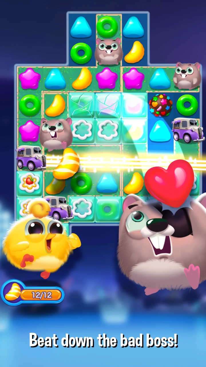 Bird Friends : Match 3 Puzzle screenshot