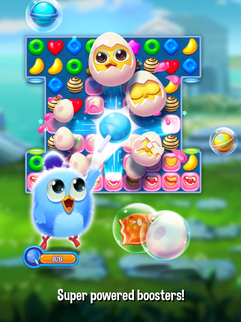 Bird Friends : Match 3 Puzzle screenshot