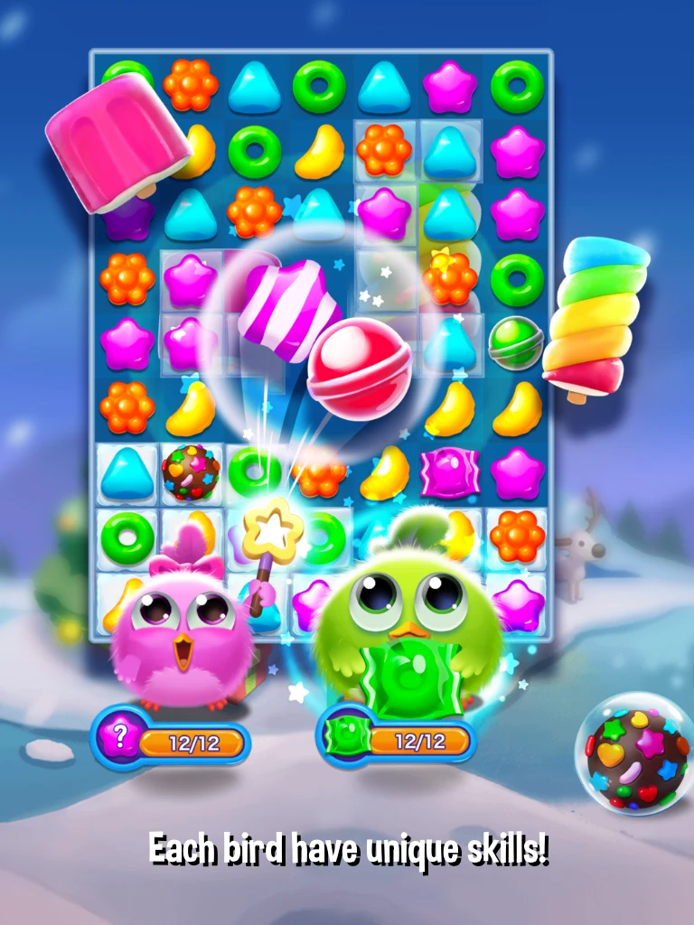 Bird Friends : Match 3 Puzzle screenshot