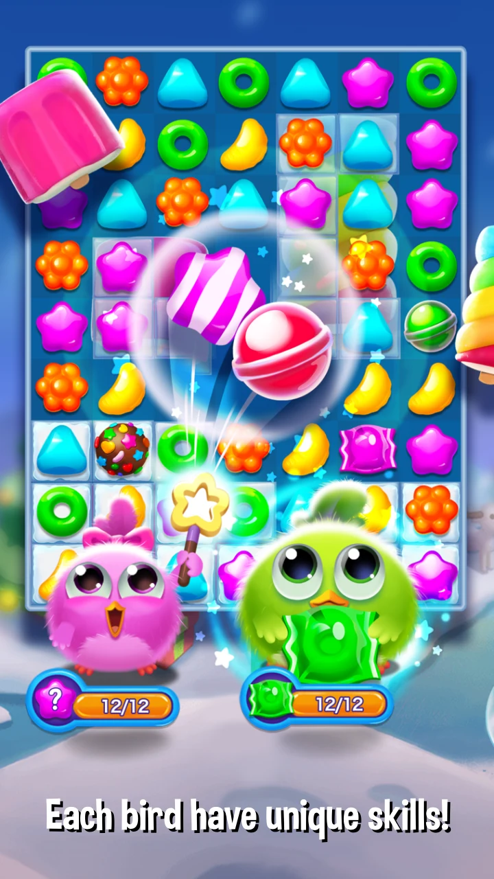 Bird Friends : Match 3 Puzzle screenshot