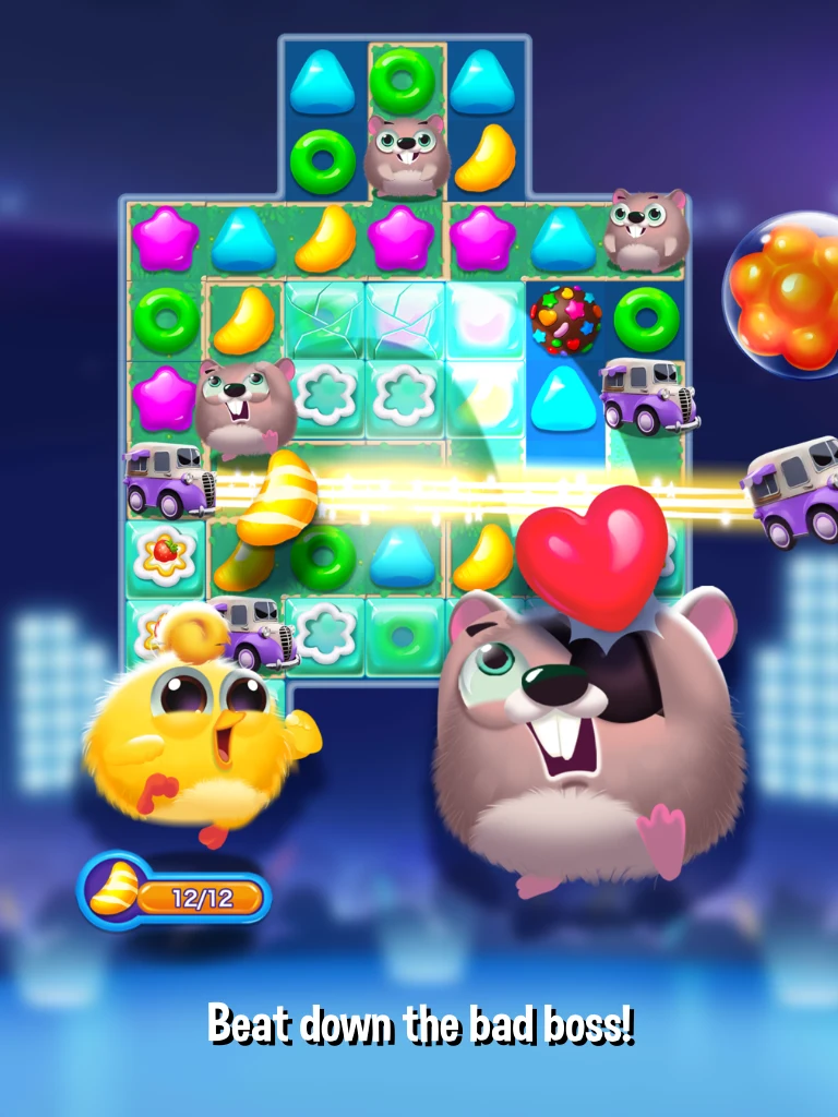 Bird Friends : Match 3 Puzzle screenshot